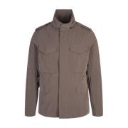 Bruin Katoenen Stijlvol Shirt Montecore , Brown , Heren