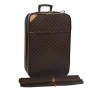 Pre-owned Canvas travel-bags Louis Vuitton Vintage , Brown , Dames