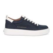 Blauwe Bond Street Sneakers Alexander Smith , Blue , Heren