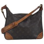 Pre-owned Canvas louis-vuitton-bags Louis Vuitton Vintage , Brown , Da...