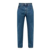 Tapered Leg Jeans Bally , Blue , Heren