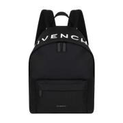 Zwarte U-rugzak Givenchy , Black , Heren