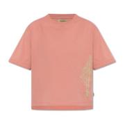 T-shirt met print Woolrich , Pink , Dames