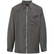 Elegante Shirt voor Mannen Givenchy , Gray , Heren