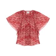 Stijlvolle E25 Top Isabel Marant Étoile , Red , Dames