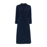 Blauwe Elegante Jurk Dameskleding Liu Jo , Blue , Dames