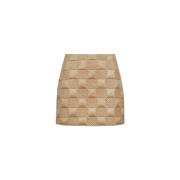 Stijlvolle H24 Rok Moncler , Beige , Dames