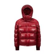 Warme Winterjas voor Mannen Moncler , Red , Heren