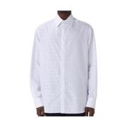 Elegante Shirt in E24 Stijl Valentino , White , Heren