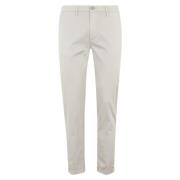 Stijlvolle Chinolino Broek met Omslag Re-Hash , Beige , Heren