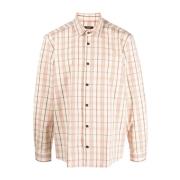 Caffè Overshirt Peserico , Beige , Heren