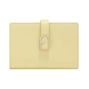 Flow Compacte Portemonnee Furla , Yellow , Dames