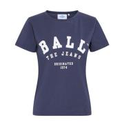 Sporty Seaborne Tee Top Ball , Blue , Dames