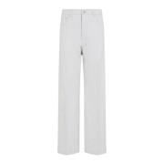 Neutrale Jeans voor Moderne Man Rick Owens , White , Heren