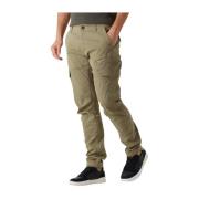 Groene Cargo Stretch Twill Broek PME Legend , Green , Heren