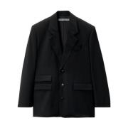 Oversized Blazer met Verfijnde Details Alexander Wang , Black , Dames