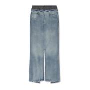 Denim rok Maison Margiela , Blue , Dames