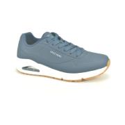 Blauw Runner Air-Z Sneakers Skechers , Blue , Heren