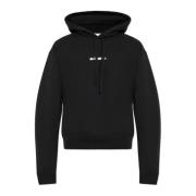 Hoodie Jil Sander , Black , Heren