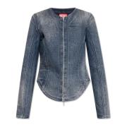 Denim jas Diesel , Blue , Dames