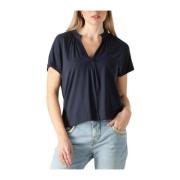 Blauwe veelzijdige Shira Tee MOS Mosh , Blue , Dames