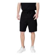 Sportieve Bermuda Shorts Collectie Armani Exchange , Black , Heren