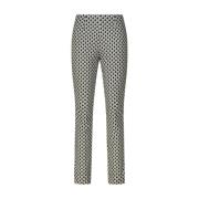 Broek met Abstract Patroon en Rechte Pijpen Raffaello Rossi , Multicol...