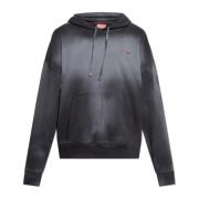 Sweatshirt S-Rob-Hood-R2 Diesel , Gray , Heren