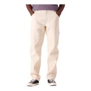 Raw Twill Ecru Stijlvolle Broek Dickies , Beige , Heren