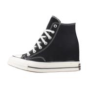 Wig Sneakers Converse , Black , Dames