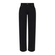 Straight-leg jeans Dolce & Gabbana , Black , Dames