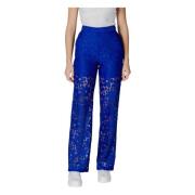 Palace Pants Collection, 100% Polyester Desigual , Blue , Dames