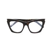 Optical Frame 002 Saint Laurent , Brown , Dames