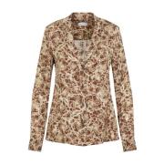 Casual Kraag Shirt Dries Van Noten , Multicolor , Dames