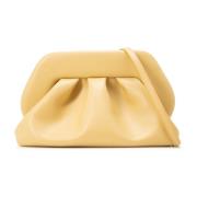 Zachte Effect Recyclebare Clutch Tas THEMOIRè , Yellow , Dames