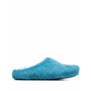 Blauwe Comfortabele Klompen Marni , Blue , Heren