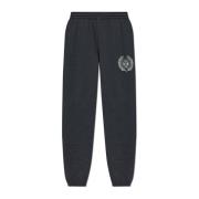 Sweatpants met bedrukt logo Dolce & Gabbana , Gray , Heren