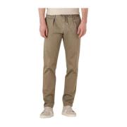 Taupe Chino Broek voor Heren Profuomo , Beige , Heren