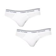 3-Pack Elastische Katoenen Boxershorts Tommy Hilfiger , White , Heren