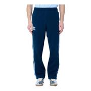 Logo Motif Track Pants Adidas , Blue , Heren