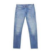 Blauwe Slim Fit Jeans Razor Denham , Blue , Heren