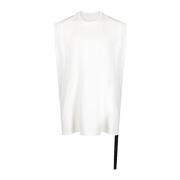 Mouwloze Top Rick Owens , White , Heren