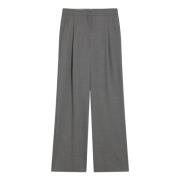 Regular Fit Broek Loulou Studio , Gray , Dames