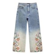 Dames Leg en Bootcut Jeans Desigual , Multicolor , Dames