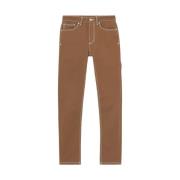 Stijlvolle Denim Jeans Burberry , Brown , Dames