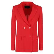 Technische Mesh Jas Seventy , Red , Dames