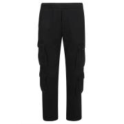 Cargo Sweatpants met elastische taille Barrow , Black , Heren