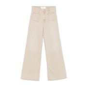 Witte bovenkleding jeans voor mannen Mother , White , Heren