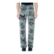 Straight-Leg Five-Pocket Jeans Vivienne Westwood , Multicolor , Heren