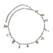 Bedel Hanger Ketting Riem Vivienne Westwood , Gray , Dames